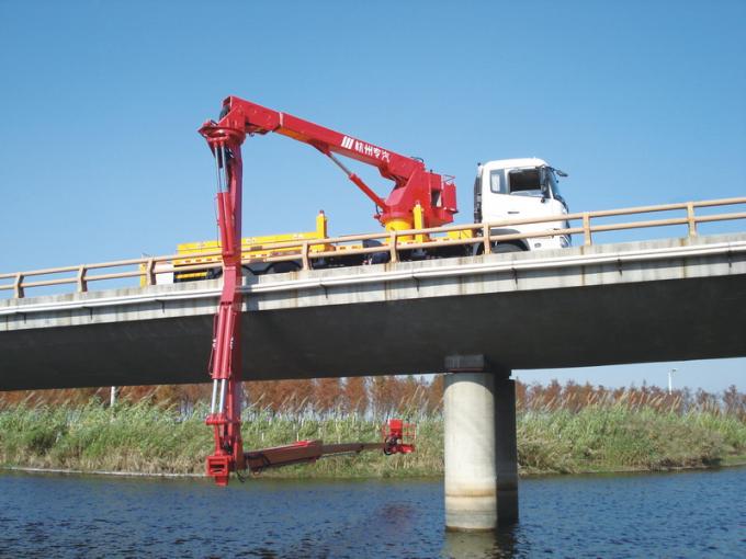 Τύπος βραχιόνων κάτω από τα πλαίσια 6x4 245HP/270HP Dongfeng εξοπλισμού επιθεώρησης γεφυρών