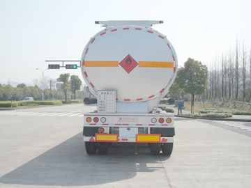 3x12T BPW axle 46000L Aluminum Alloy Petroleum Mobile Fuel Tank Trailer